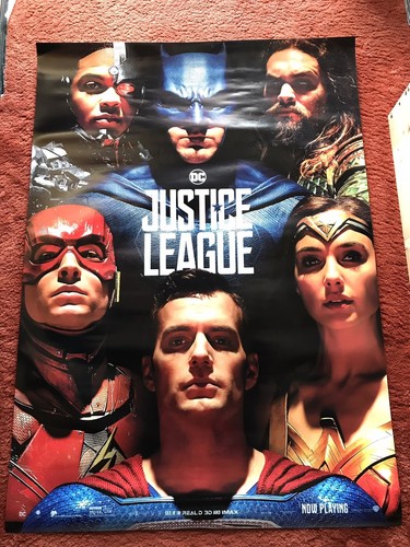 Justice league filmplakat - league,