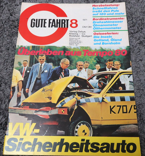 Gute fahrt 1971 bus - vw, t2