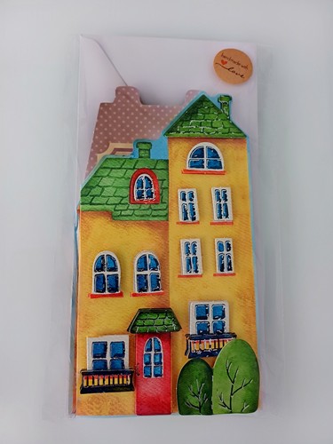 Grußkarte aufstellkarte - grußkarte, d