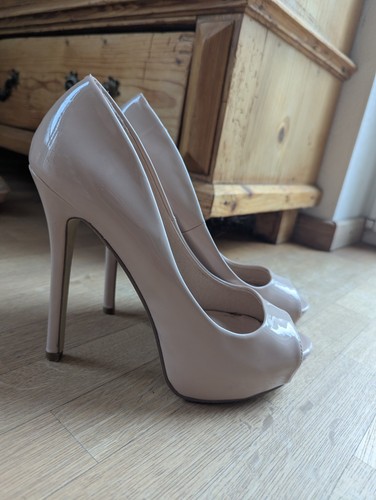 Atmosphere nude beige peeptoes - atmosphere,
