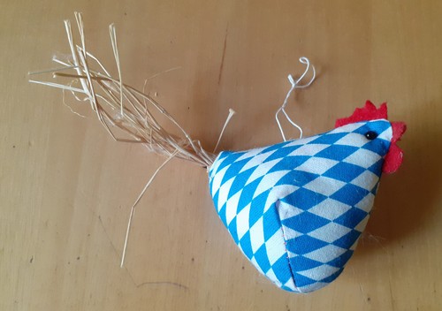 Vogel aus stoff bayerische - vogel, stoff,