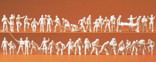 Preiser 16329 feuerwehrmänner - preiser,