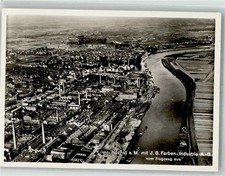 14001994 - 6000 Hoechst Fliegeraufnahme Hoechst Main  I.-G. Farben-Industrie AG