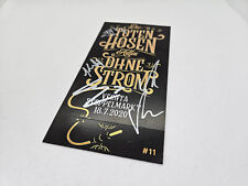 DIE TOTEN HOSEN signed Eintrittskarte Hardcoverticket Autogramm (1039) RAR