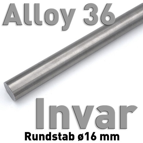 Invar shaft round - invar, rod