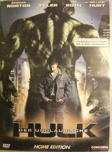 Der unglaubliche hulk dvd - unglaubliche,