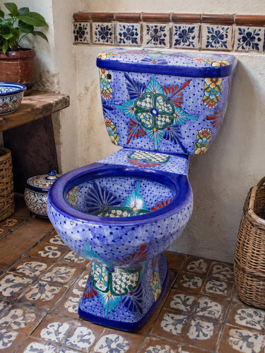 Mexikanische talavera mar - mexikanische, wc