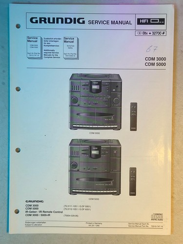 Grundig service manual für - grundig, service-manual