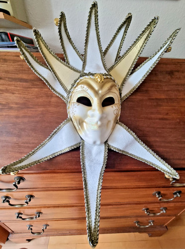 Venezianische sonnenmaske - sonnenmaske, /