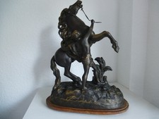 Große Bronzeguss Skulptur