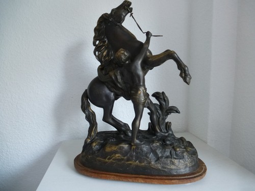 Große bronzeguss skulptur - große,