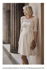 Umstands Brautkleid Gr. 42
