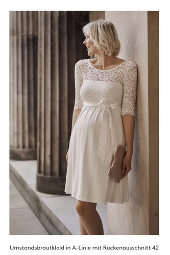Umstands brautkleid 42 - gr.,