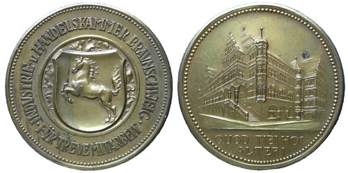 Braunschweig medaille um - braunschweig,,