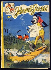 FIX UND FOXI SELTENE FINNLAND AUSGABE 1957 Nr.12 ROLF KAUKA frühe LIZENZ RARITÄT