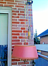 Vintage Deckenlampe Seilzug Messing ca. 1968 Joseph Brumberg Sundern