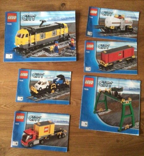 Lego city güterzug - güterzug, (7939)