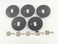 Spardosenschloss L  5 x Schloss mit Schlüssel f.Spardose Sparbüchse Sparschwein