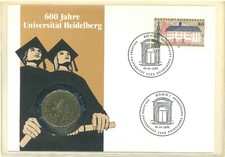 Numisbrief BRD 5 DM  "600