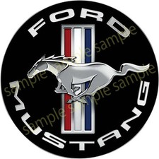 #901 MUSTANG SCHWARZ Ø 9,5 cm