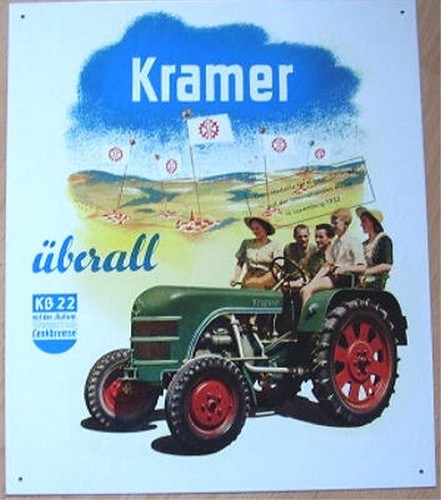 Altes reklame blechschild - reklame,