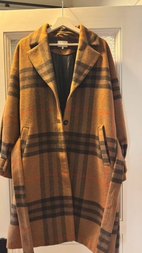 Nümph damen wollmantel braun - nümph,