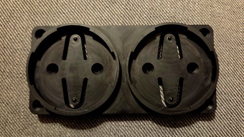 Mounting dashboard double - mounting,