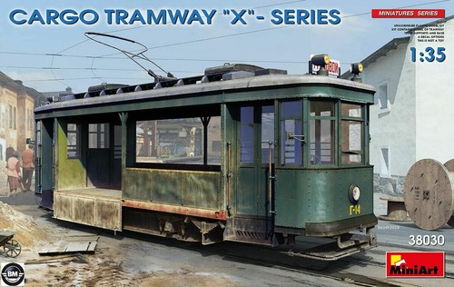 Miniart cargo tramway - miniart,