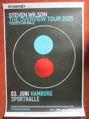 Konzertplakat steven wilson - steven,