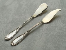 *RAR* Seltenes Käsebesteck Jugendstil Kreuzband Pariser Muster aus 800er Silber