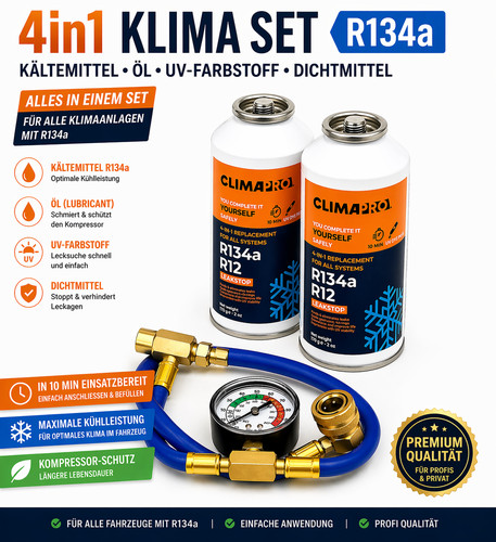 R134a klimaanlage gas 4in1 - gas,