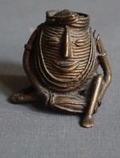 Figur Skulptur Asien Orient Indien Messing Buddha Ganesha