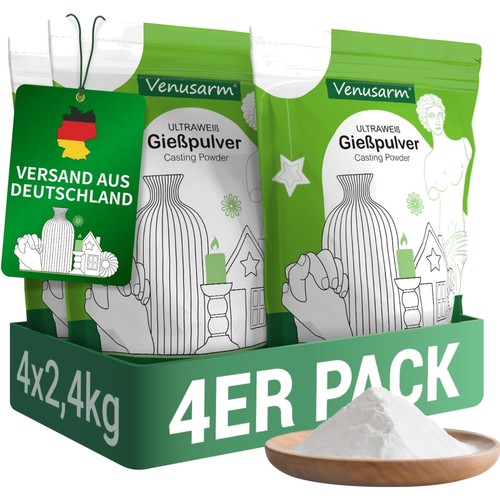 Gips gießpulver weiß - gips, 9,6kg
