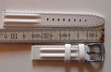 Neu Uhrenarmband 16mm weiß  Leder Camel Active  FE20316.10QPA #100