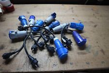 12xCamping Adapter Kabel CEE Stecker Caravan Boot 3x1,5mm² 16A 230V