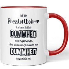 Ich bin Pressluftbohrer. Ich