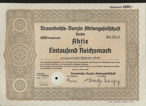 Braunkohle benzin - braunkohle,