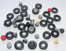 DDR IFA LKW W50 Felgen und Reifen Plastik HO Modellauto Teile Konvolut SES Lot