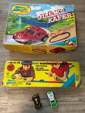 Darda Rennbahn Glücks Käfer + Erweiterung + Autos