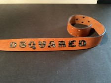 DSQUARED Ledergürtel größe