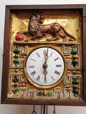 Biedermeier Rahmenuhr 19.jhr