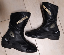 Probiker Leder Motorradstiefel
