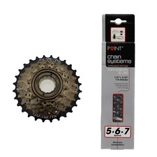 Fahrrad 7 Fach Verschleiß Set