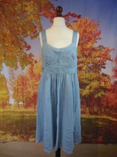 Johnnie Boden blau 100% Seide