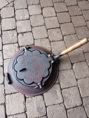 Rarität altes waffeleisen - rarität"",