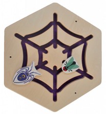 Wandspiel Spinnennetz 48x48 cm