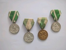 Radsport Medaillen 4 Stk