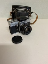 Alte Kamera Praktica VLC2 mit Objektiv Pentacon mit Etui Sammler Fotoapparat