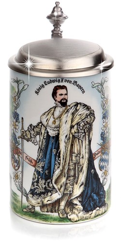 Bierkrug könig ludwig mit - bierkrug,