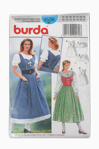 Burda 4539 dirndl - burda,